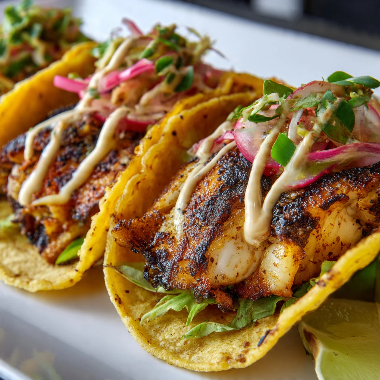 Blackened Fish Tacos