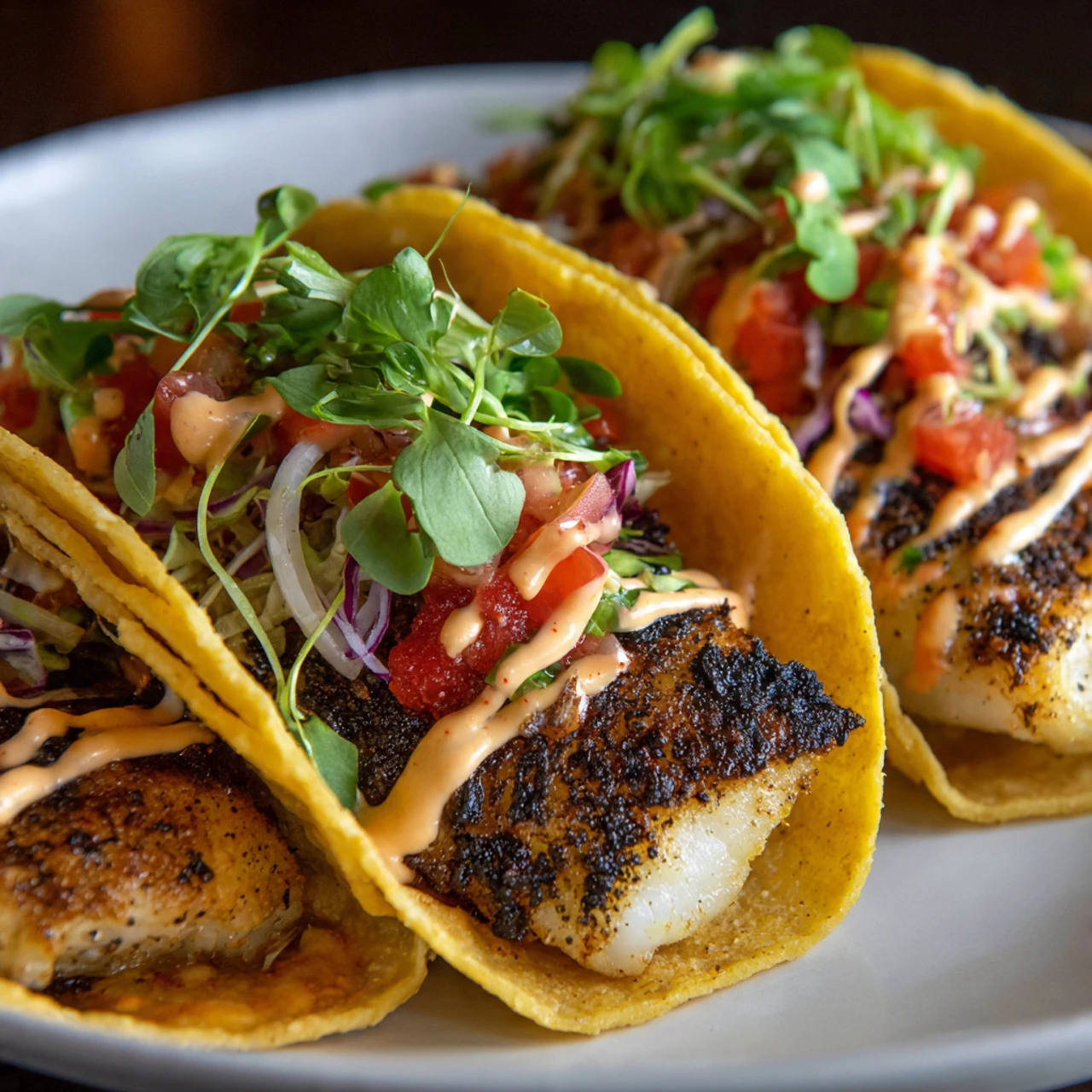 Blackened Fish Tacos Blackened Fish Tacos