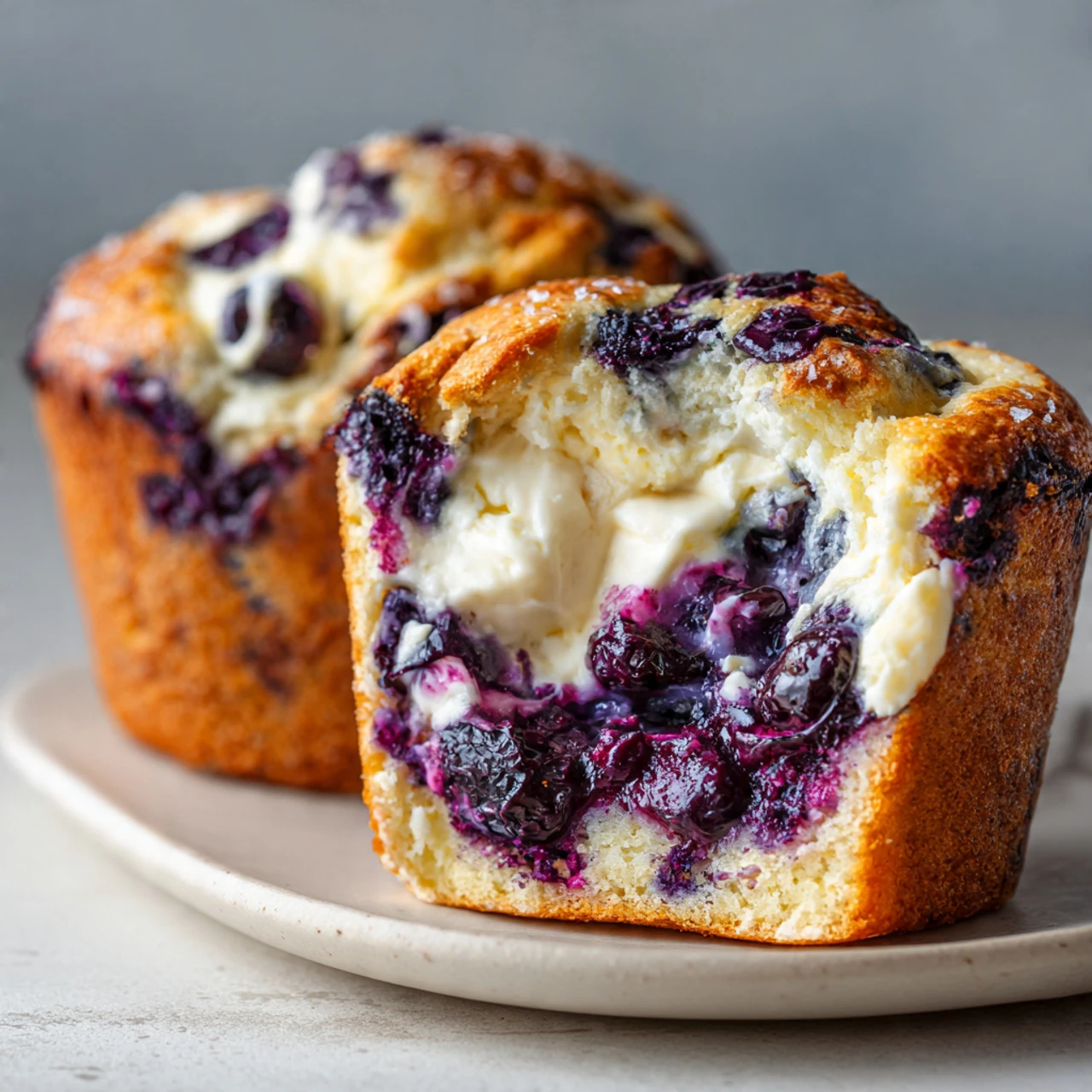 Blueberry Cream Cheese Muffins Recipe Blueberry Cream Cheese Muffins Recipe