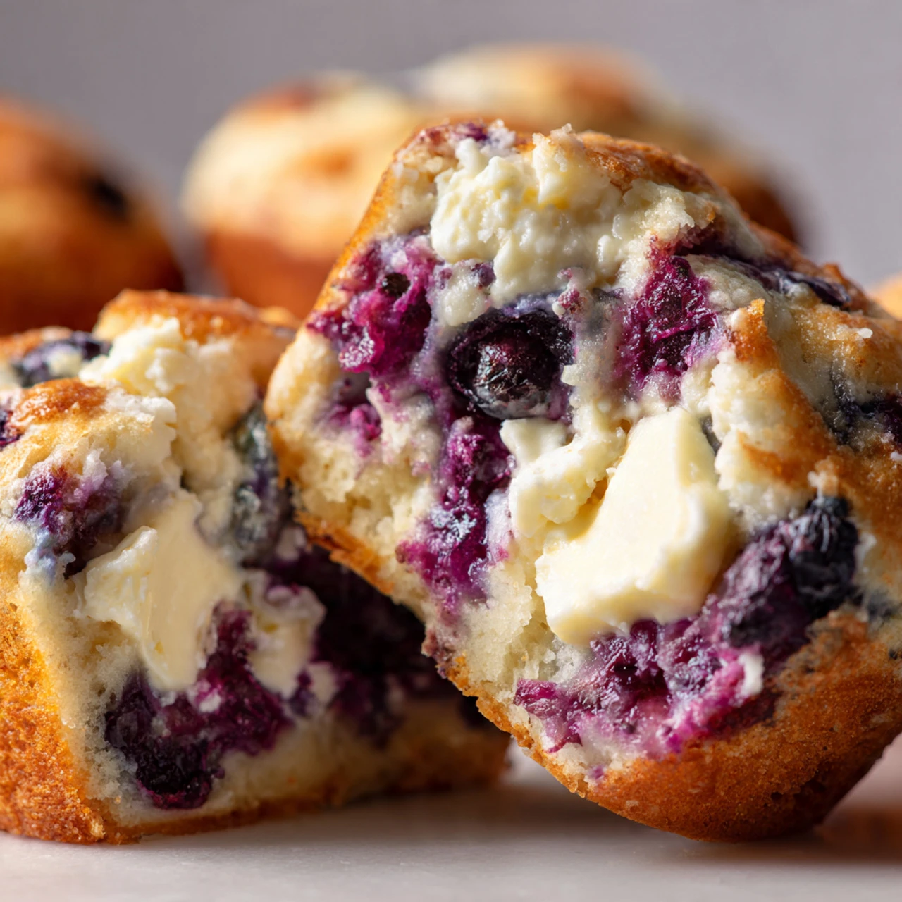 Blueberry Cream Cheese Muffins Recipe Blueberry Cream Cheese Muffins Recipe