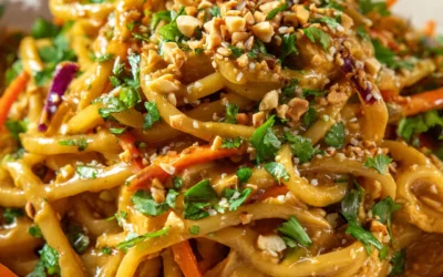 California Pizza Kitchen’s Thai Chicken Peanut Pasta