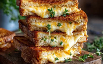 Caramelized Onion & Apple Grilled Cheese