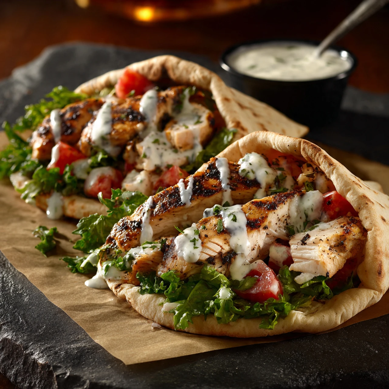 Chicken Shawarma With Garlic Sauce Recipe Chicken Shawarma Garlic Sauce Recipe