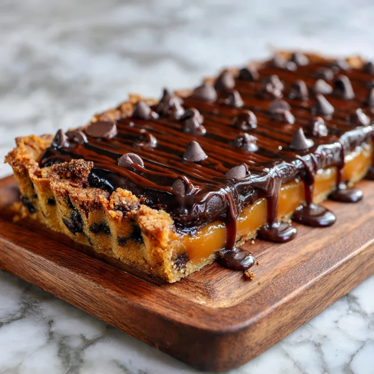 Chocolate Chip Salted Caramel Tart Chocolate Chip Salted Caramel Tart
