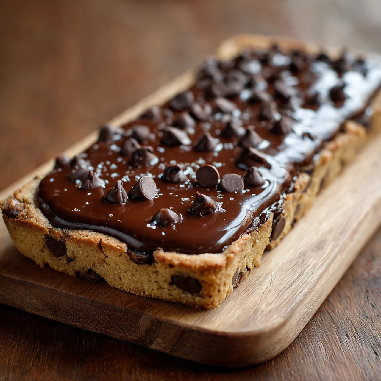 Chocolate Chip Salted Caramel Tart Chocolate Chip Salted Caramel Tart