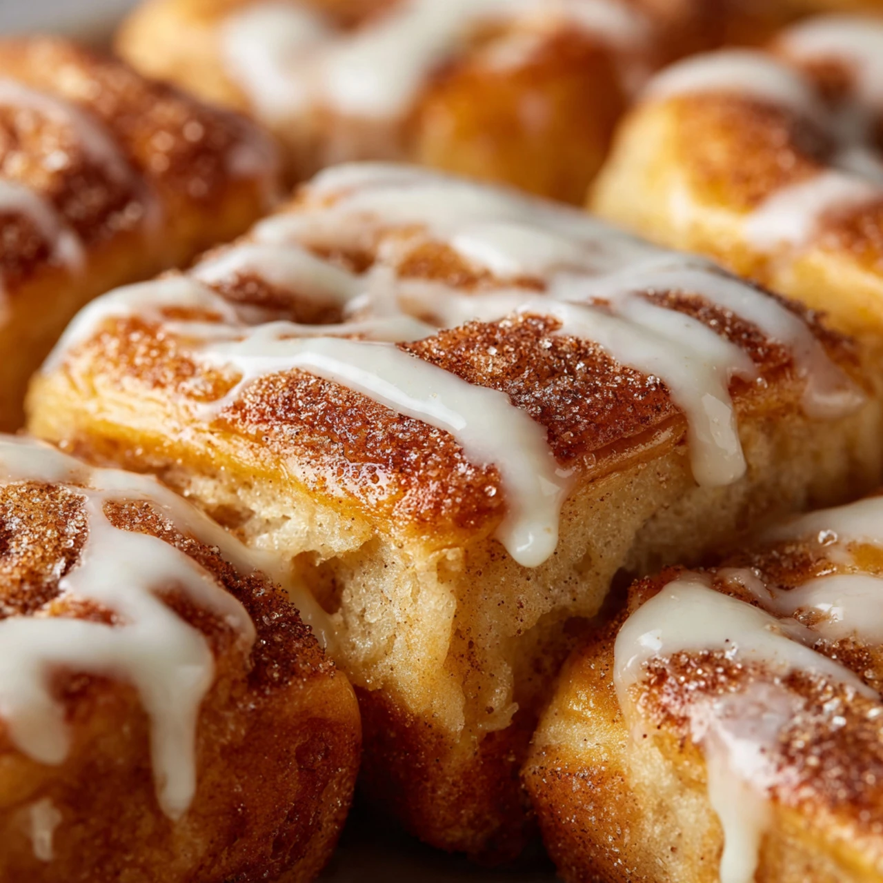 Cinnamon Roll French Toast Bites Recipe