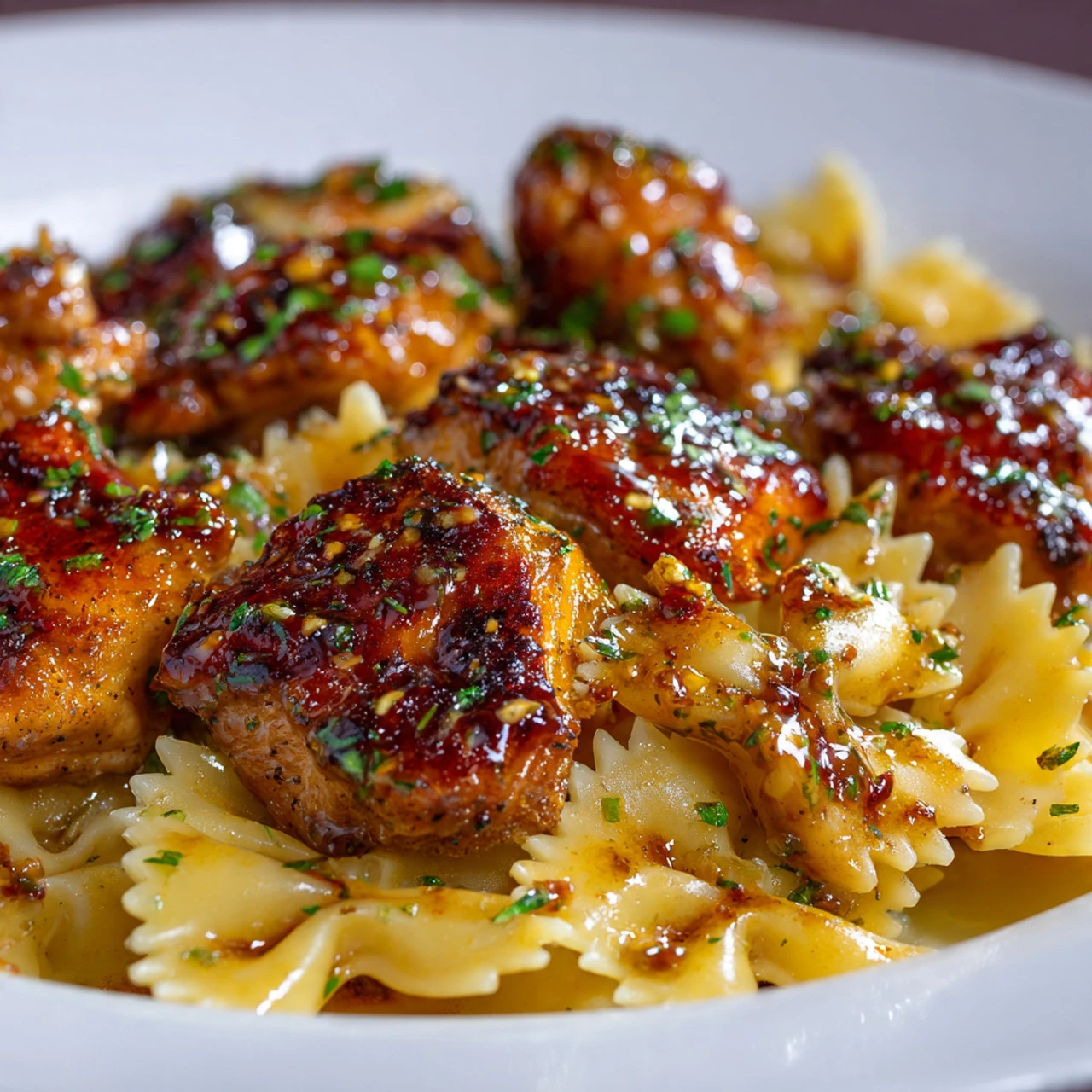 Cowboy Butter Lemon Bowtie Chicken With Broccoli Cowboy Butter Lemon Bowtie Chicken Broccoli