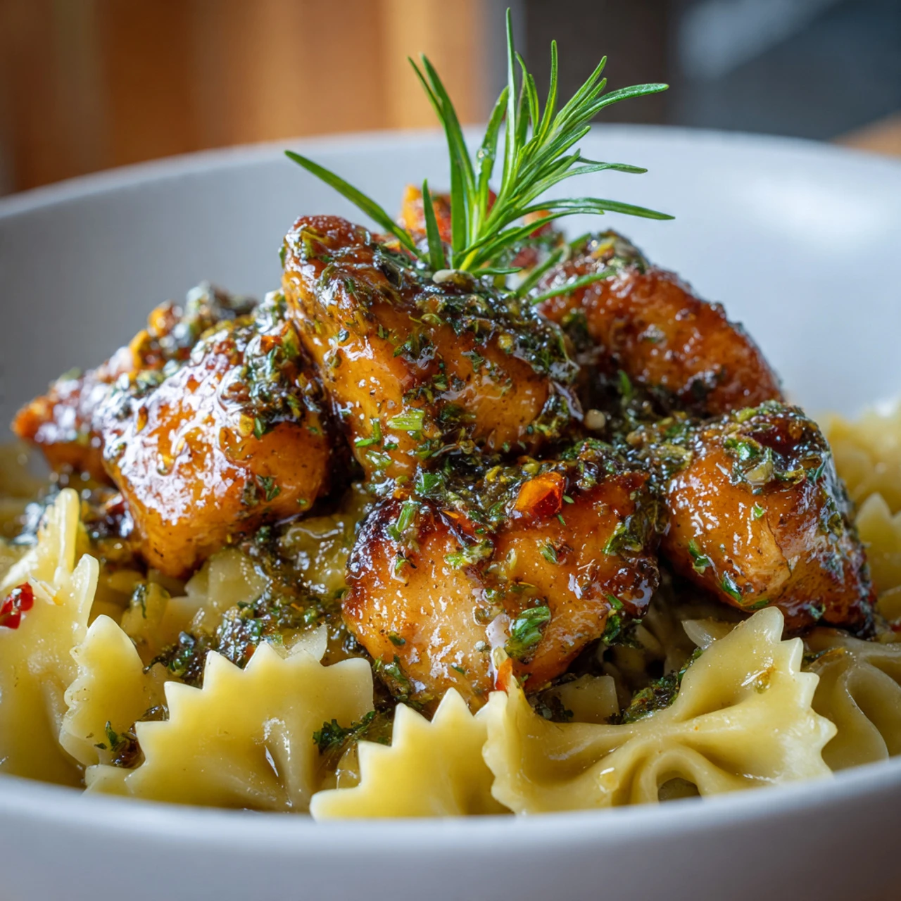 Cowboy Butter Lemon Bowtie Chicken With Broccoli Cowboy Butter Lemon Bowtie Chicken Broccoli