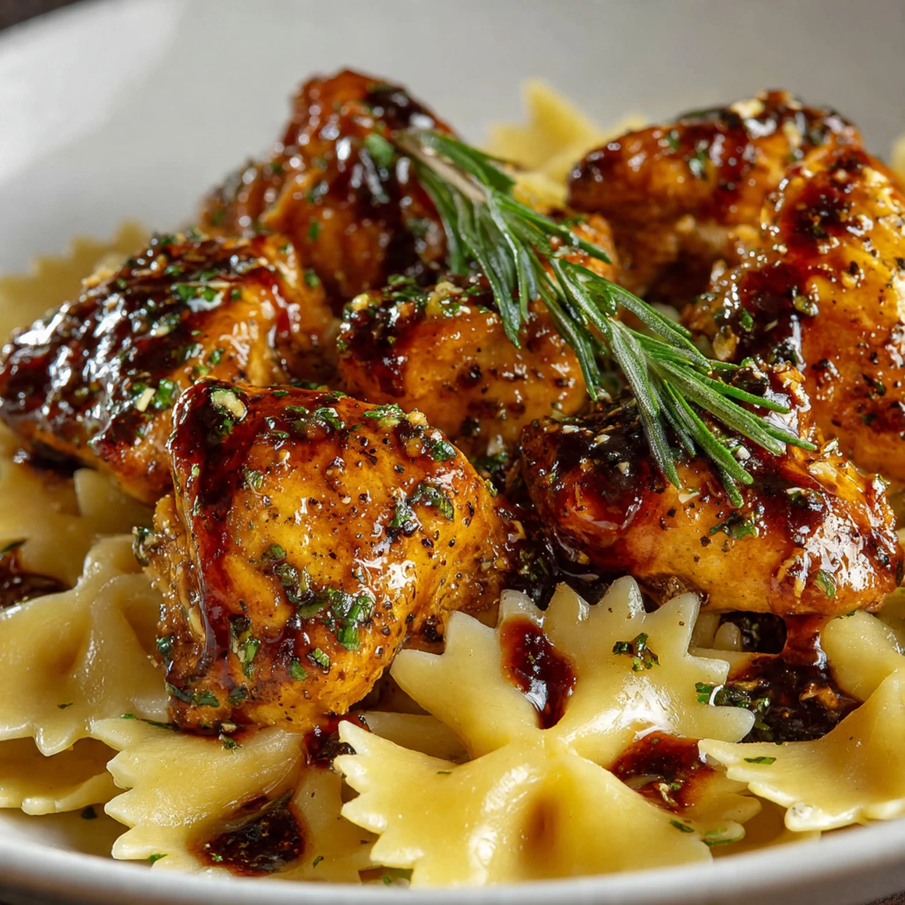 Cowboy Butter Lemon Bowtie Chicken With Broccoli Cowboy Butter Lemon Bowtie Chicken Broccoli