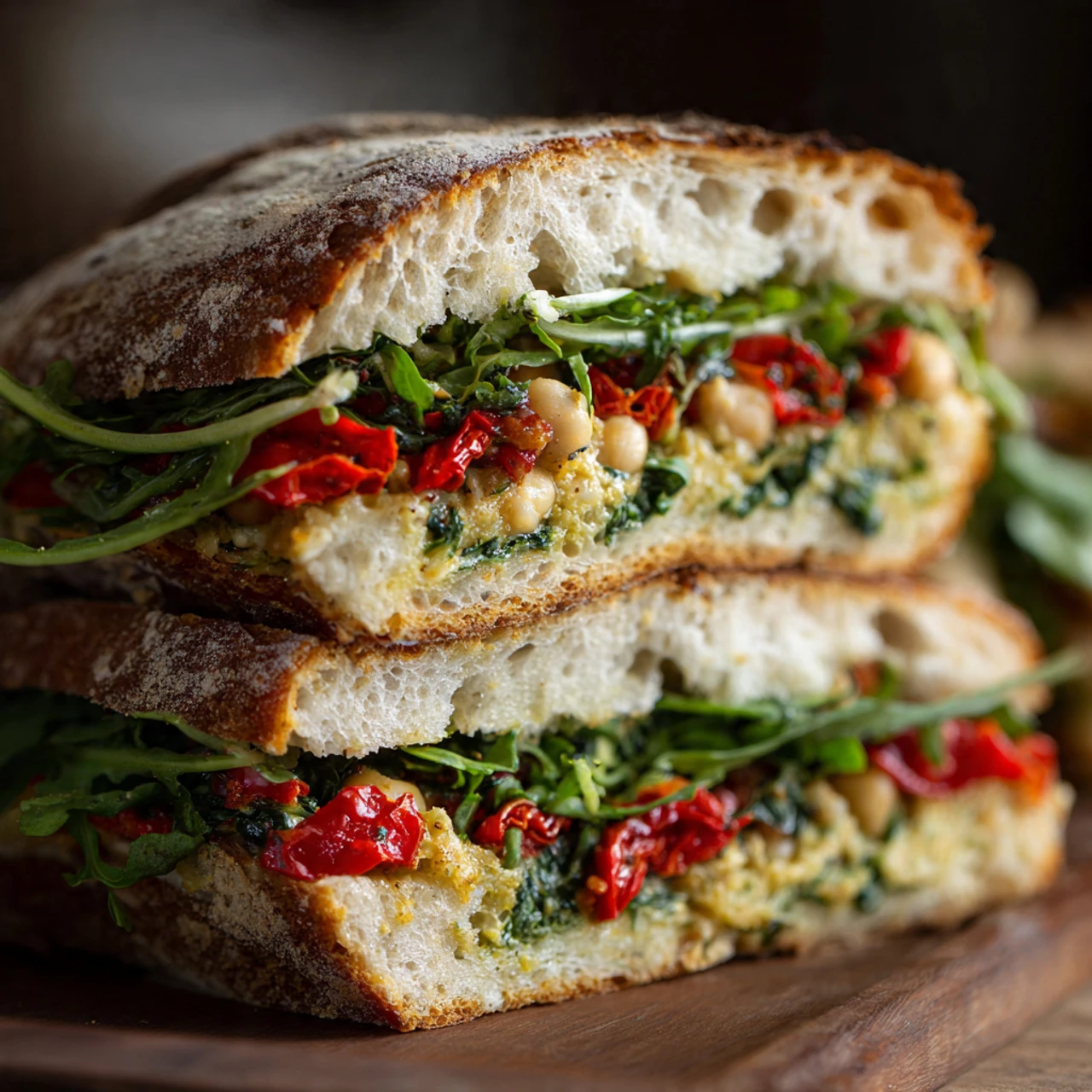 Creamy Spinach Artichoke Bean Sandwich Delight Creamy Spinach Artichoke Bean Sandwich Delight