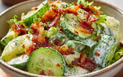 Cucumber Caesar Salad: A Refreshing Twist on a Classic