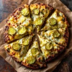 Dill Pickle And Garlic Pizza Dill Pickle Garlic Pizza