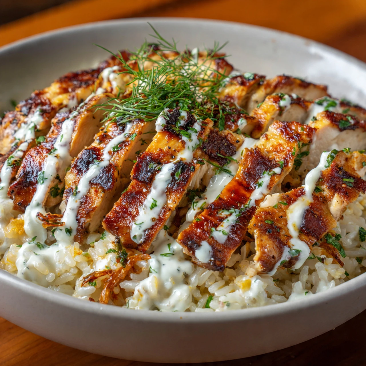 Dump-and-Bake Chicken Tzatziki Casserole