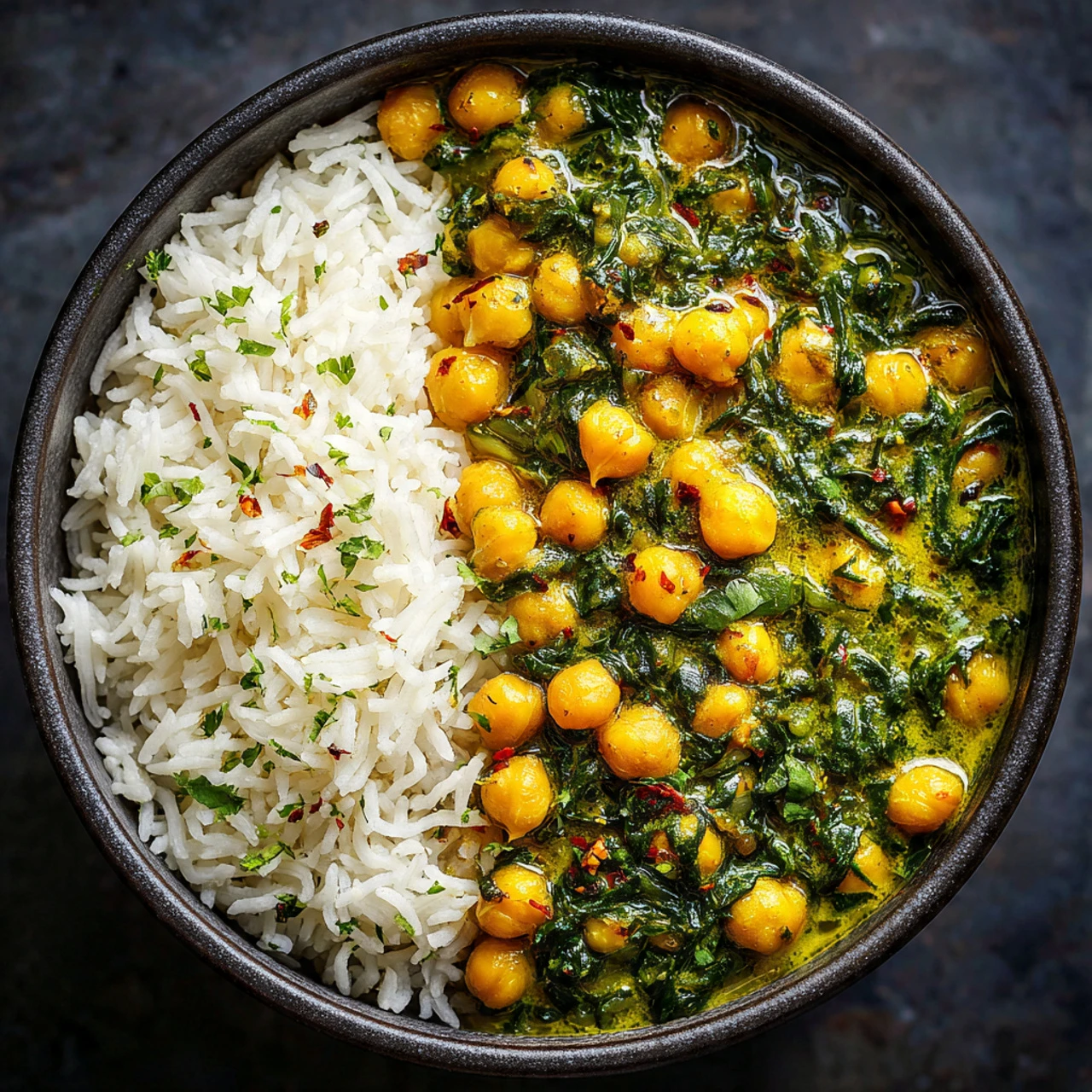Easy & Delicious Restaurant-style Saag Chana Delicious Restaurantstyle Saag Chana
