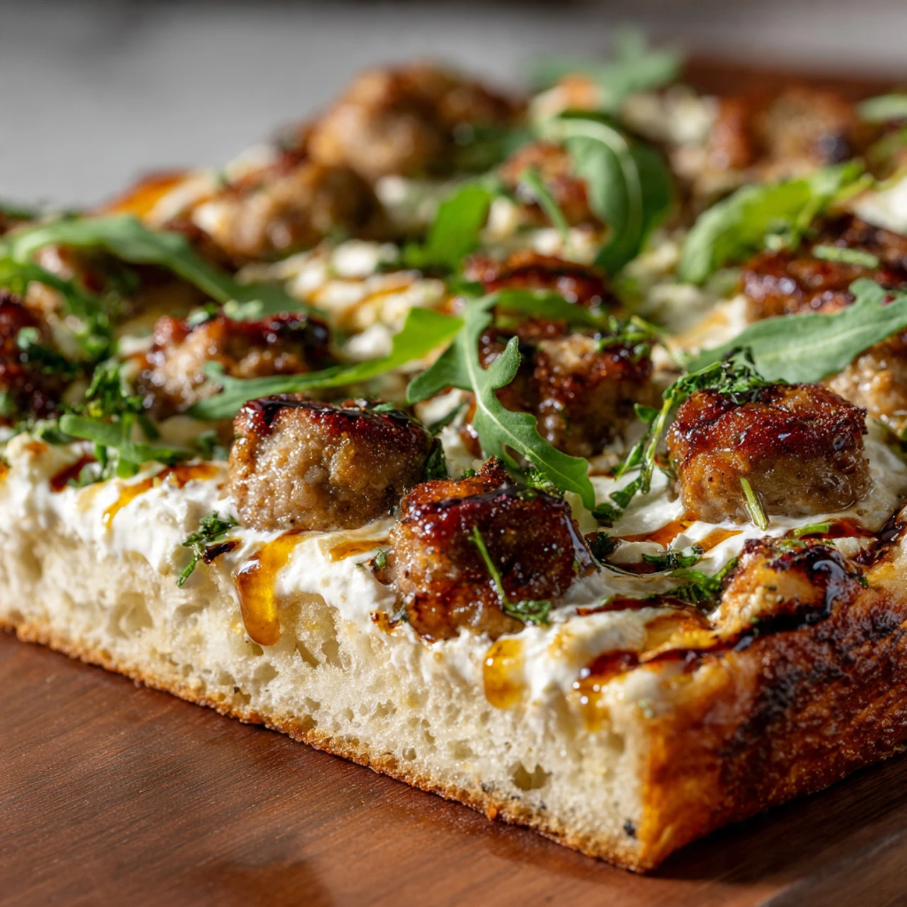 Easy Sausage Ricotta Honey Hot Pizza Sausage Ricotta Honey Hot Pizza