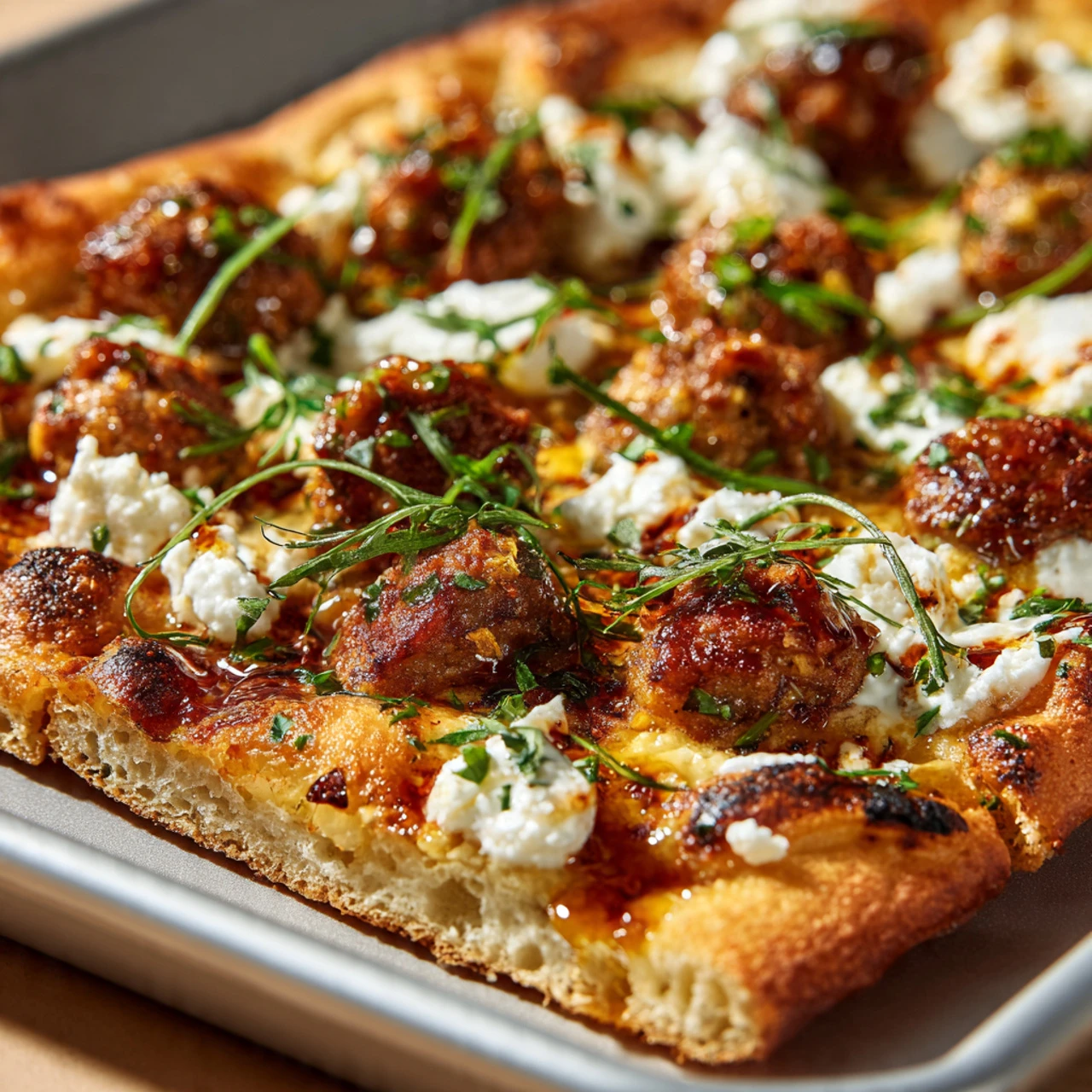 Easy Sausage Ricotta Honey Hot Pizza Sausage Ricotta Honey Hot Pizza