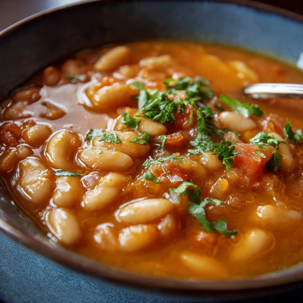 Fasolatha - White Bean And Tomato Soup