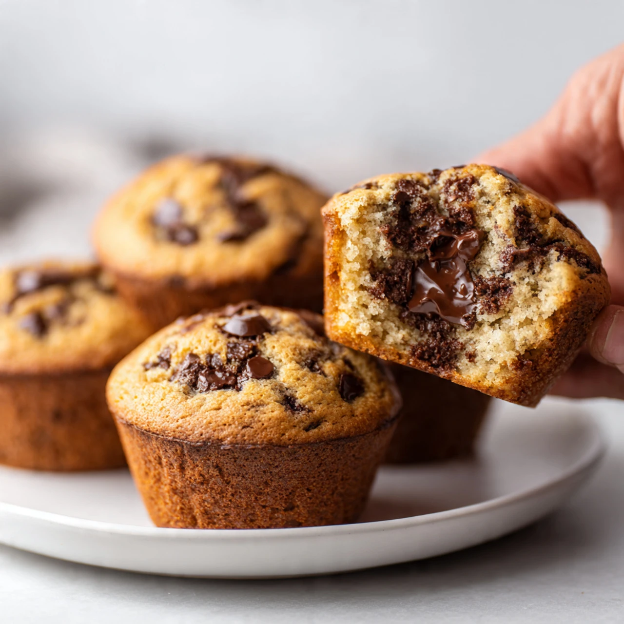 Flourless Peanut Butter Banana Muffins Flourless Peanut Butter Banana Muffins