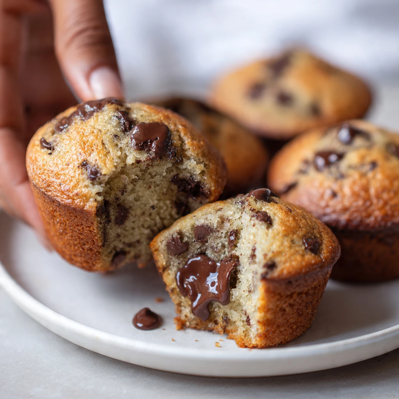 Flourless Peanut Butter Banana Muffins Flourless Peanut Butter Banana Muffins