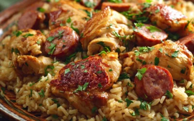 Galinhada (Brazilian Chicken and Rice)