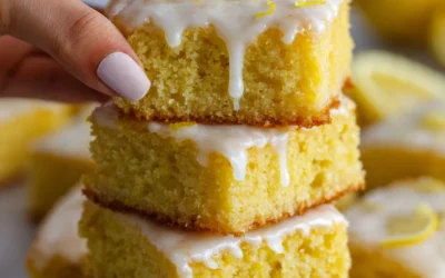 Gluten Free Lemon Brownies