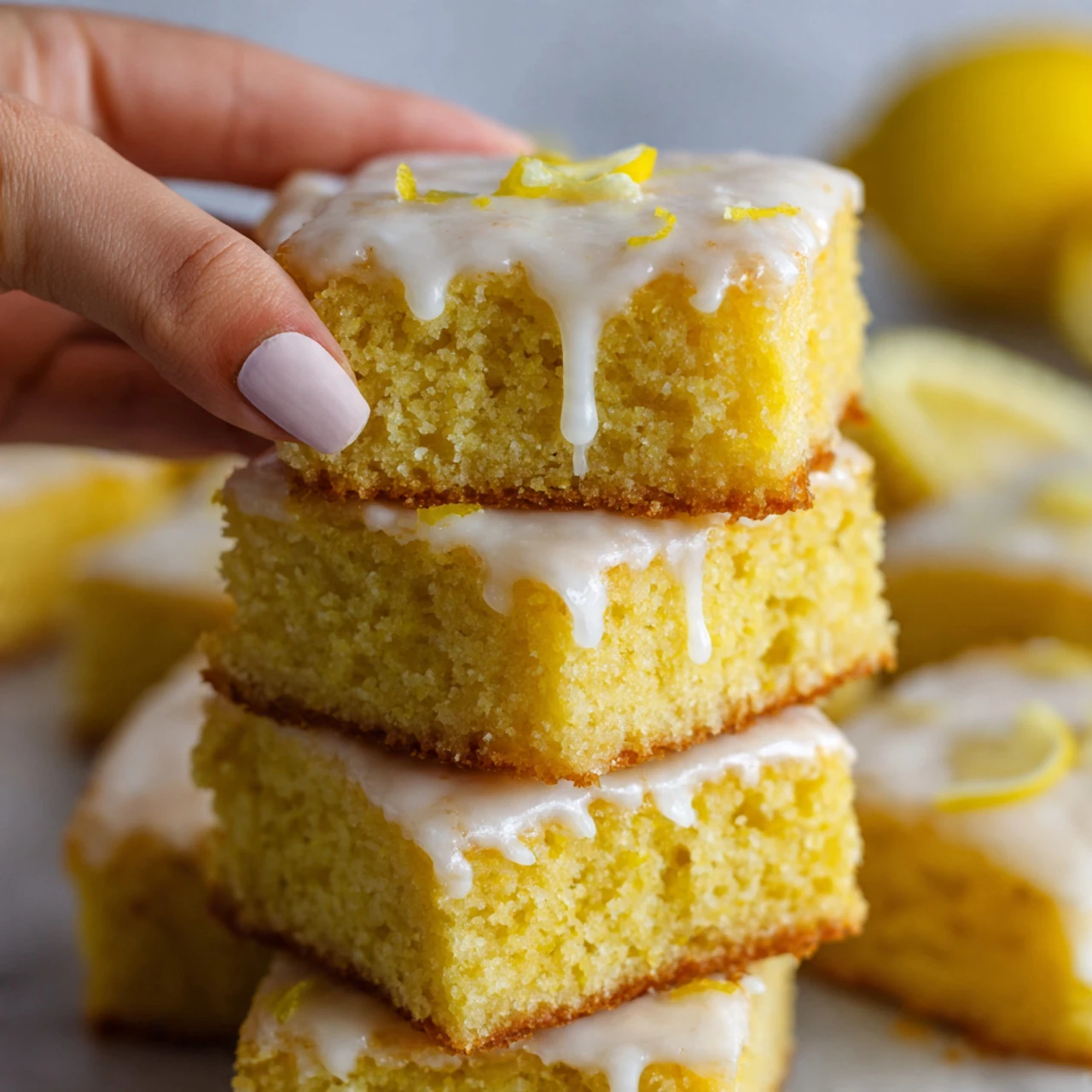 Gluten Free Lemon Brownies