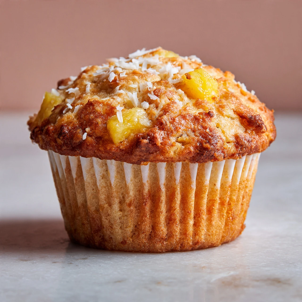 Healthy Coconut And Pineapple Cottage Cheese Muffins Healthy Coconut Pineapple Cottage Cheese Muffins