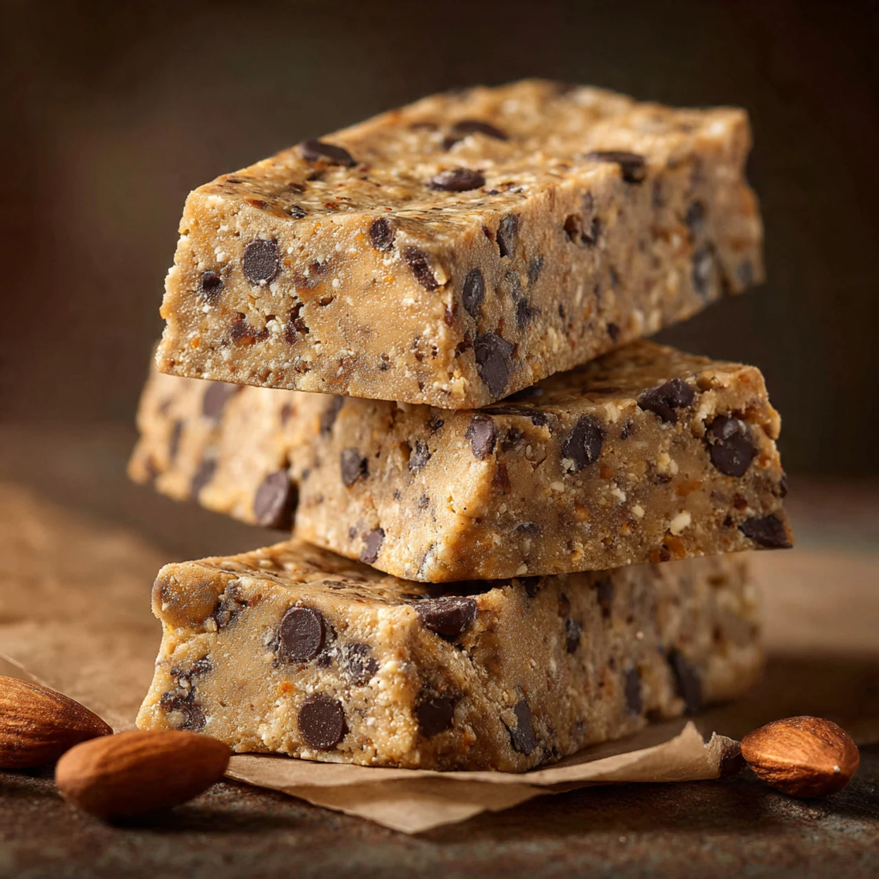 Healthy Granola Cookie Dough Bars Healthy Granola Cookie Dough Bars
