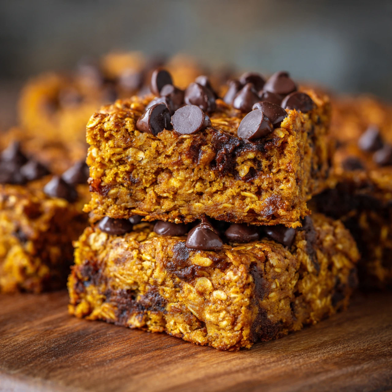 Healthy Pumpkin Oatmeal Bars (Fluffy & Moist) Healthy Pumpkin Oatmeal Bars Fluffy Moist