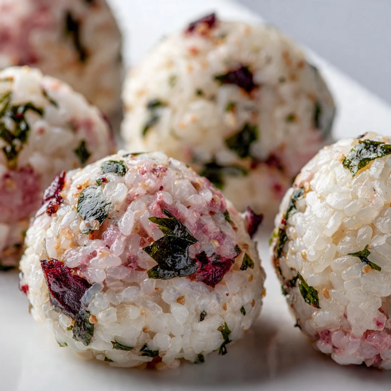 Healthy Tuna Rice Balls