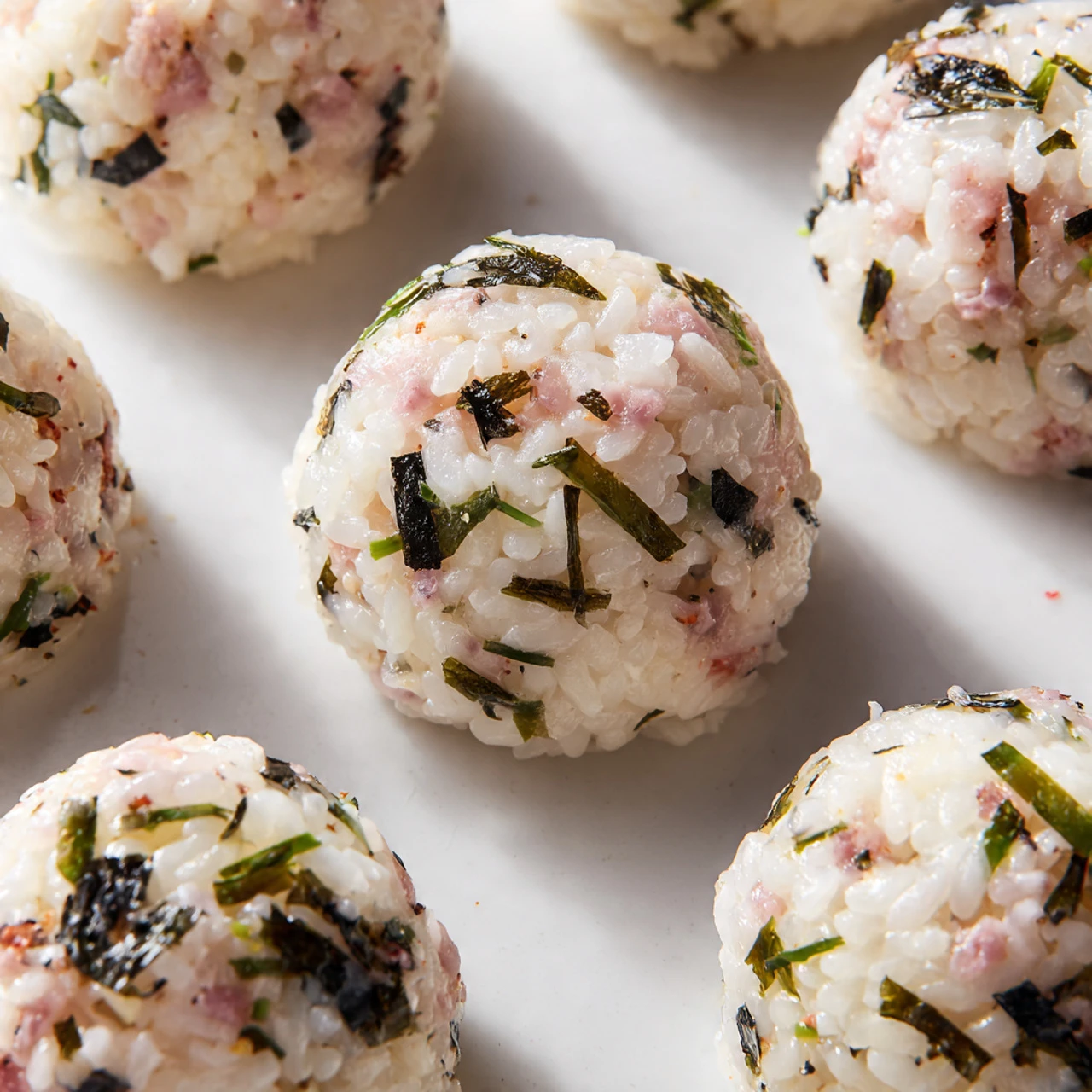 Healthy Tuna Rice Balls Healthy Tuna Rice Balls