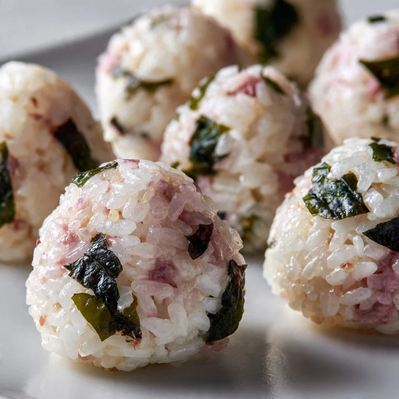 Healthy Tuna Rice Balls Healthy Tuna Rice Balls