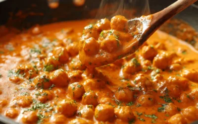 Indian Butter Chickpeas Recipe