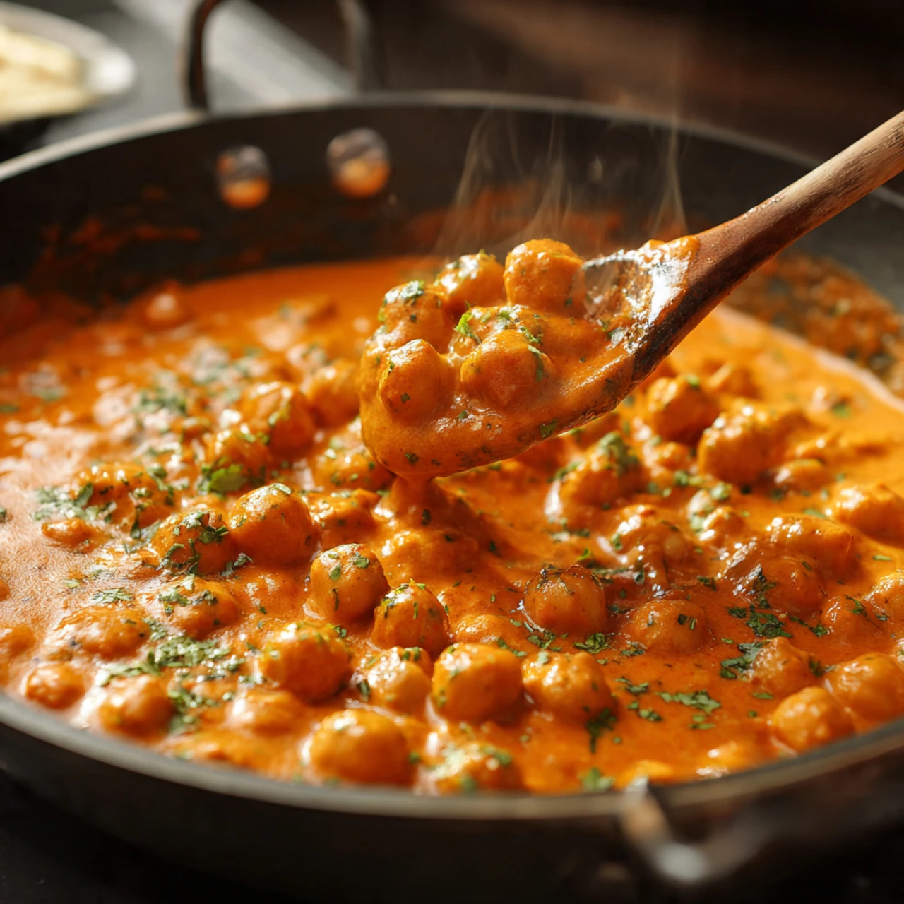 Indian Butter Chickpeas Recipe