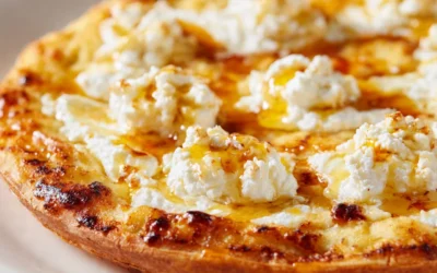 Irresistible Hot Honey Ricotta Pizza Delight