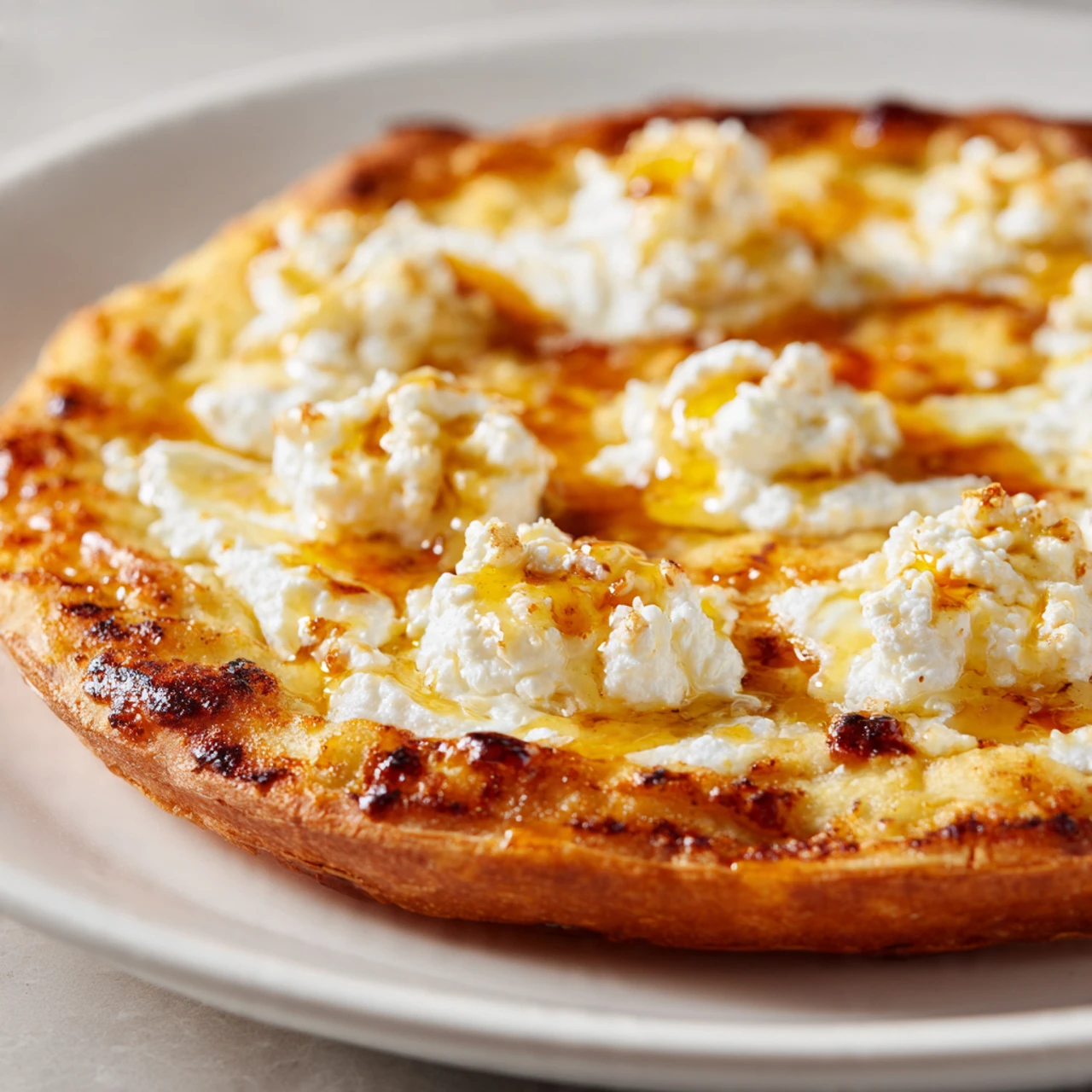 Irresistible Hot Honey Ricotta Pizza Delight