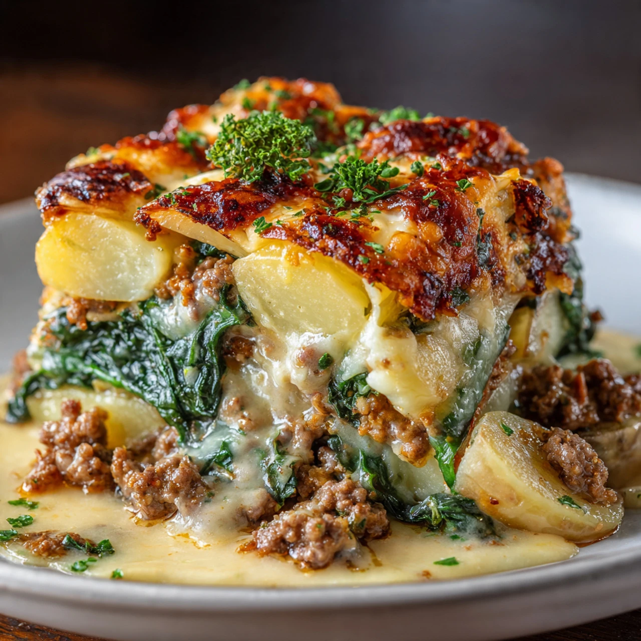 Italian Zuppa Toscana Casserole