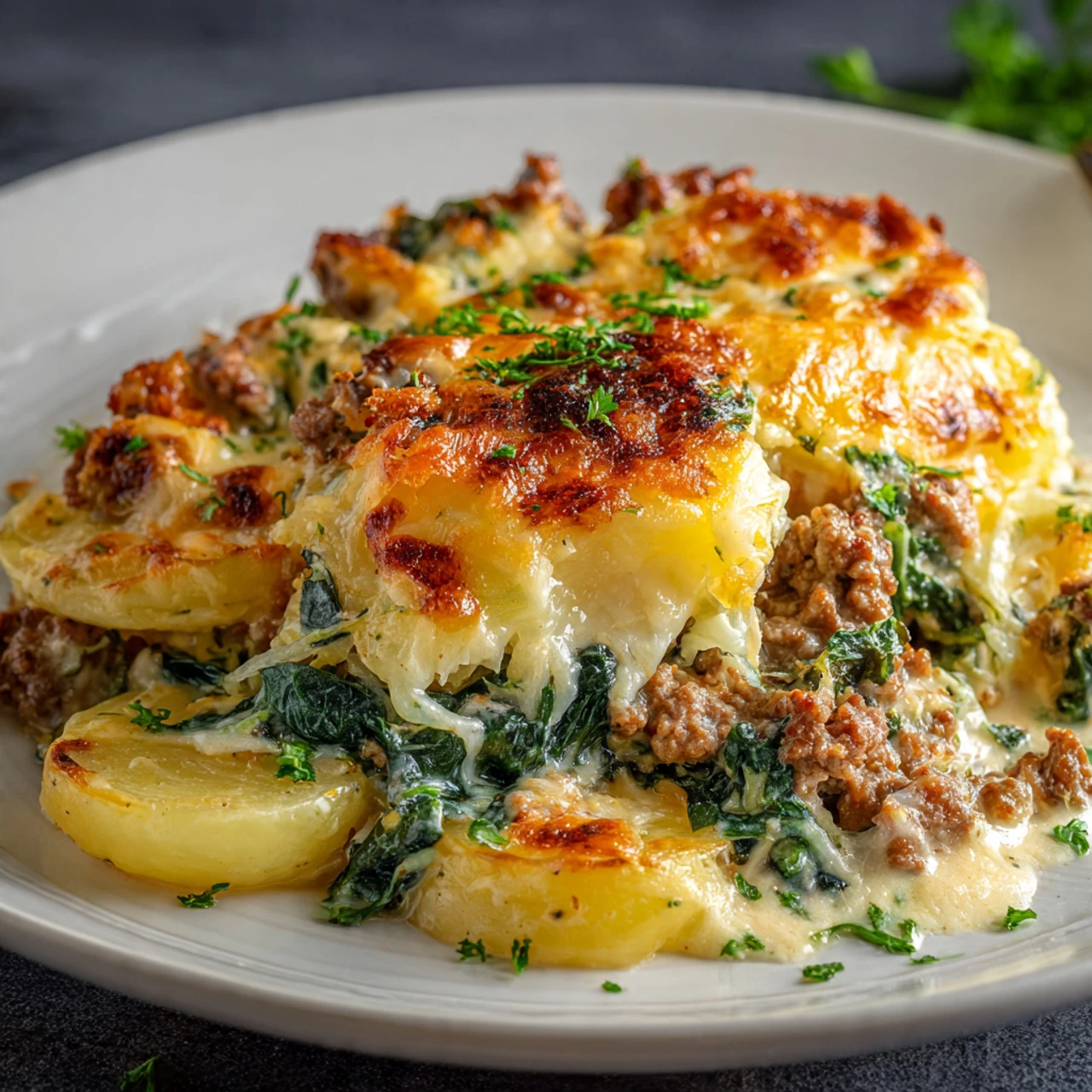 Italian Zuppa Toscana Casserole Italian Zuppa Toscana Casserole