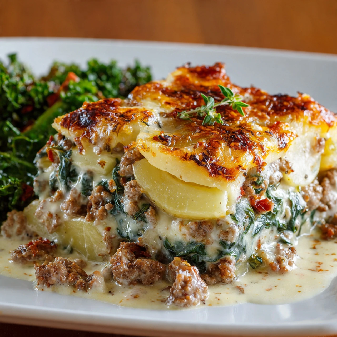 Italian Zuppa Toscana Casserole Italian Zuppa Toscana Casserole