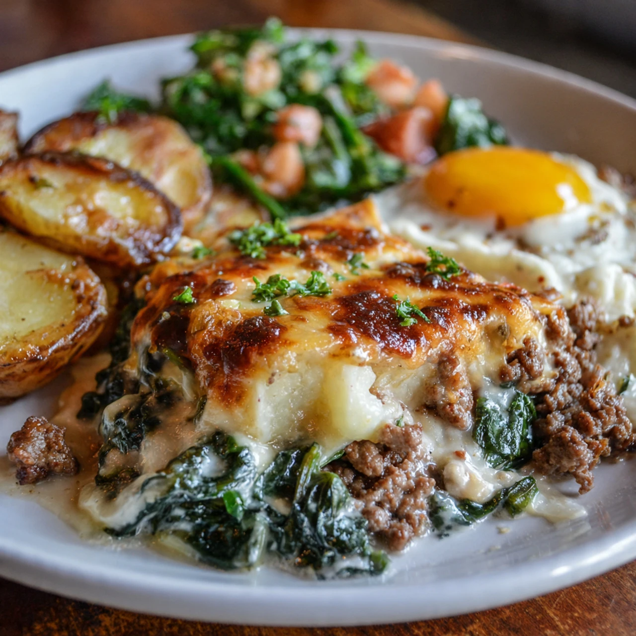 Italian Zuppa Toscana Casserole Italian Zuppa Toscana Casserole