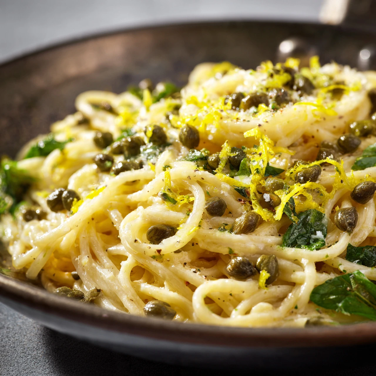 Lemon Caper Pasta Lemon Caper Pasta