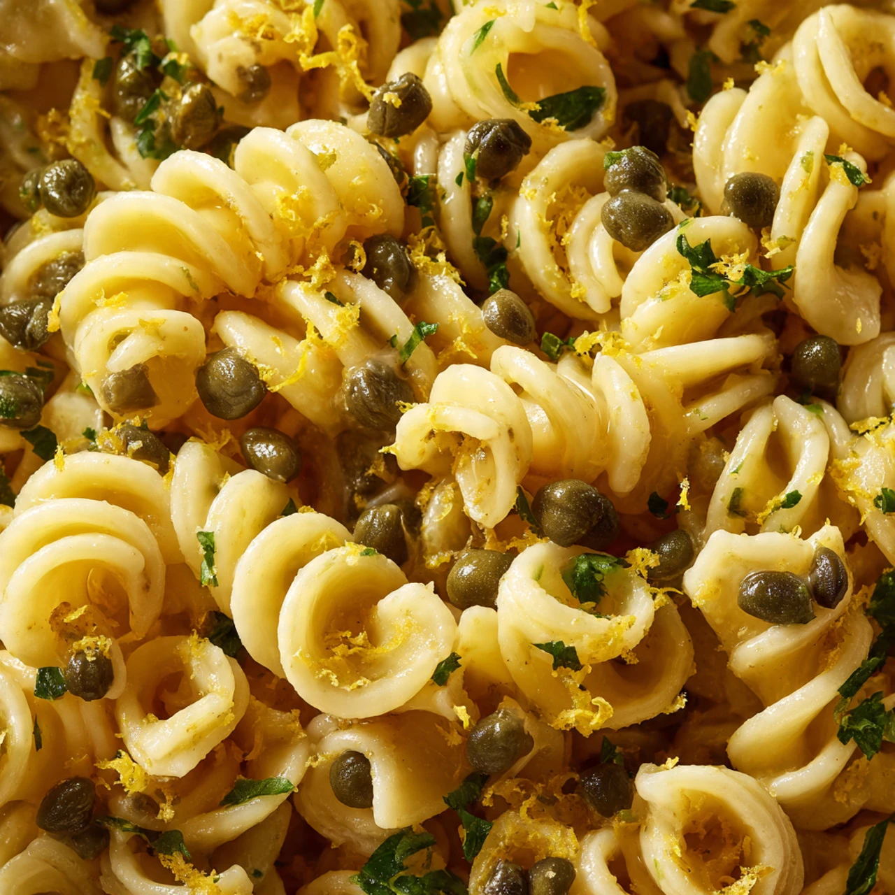Lemon Caper Pasta Lemon Caper Pasta