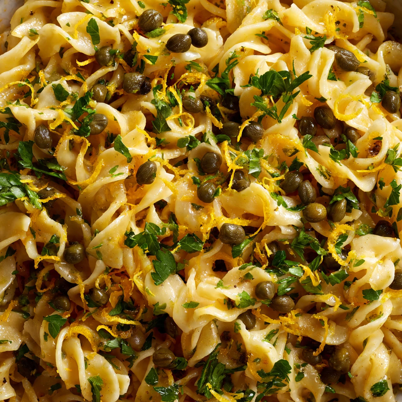 Lemon Caper Pasta Lemon Caper Pasta