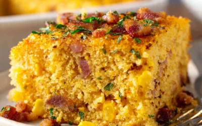 Loaded Cornbread Casserole Recipe