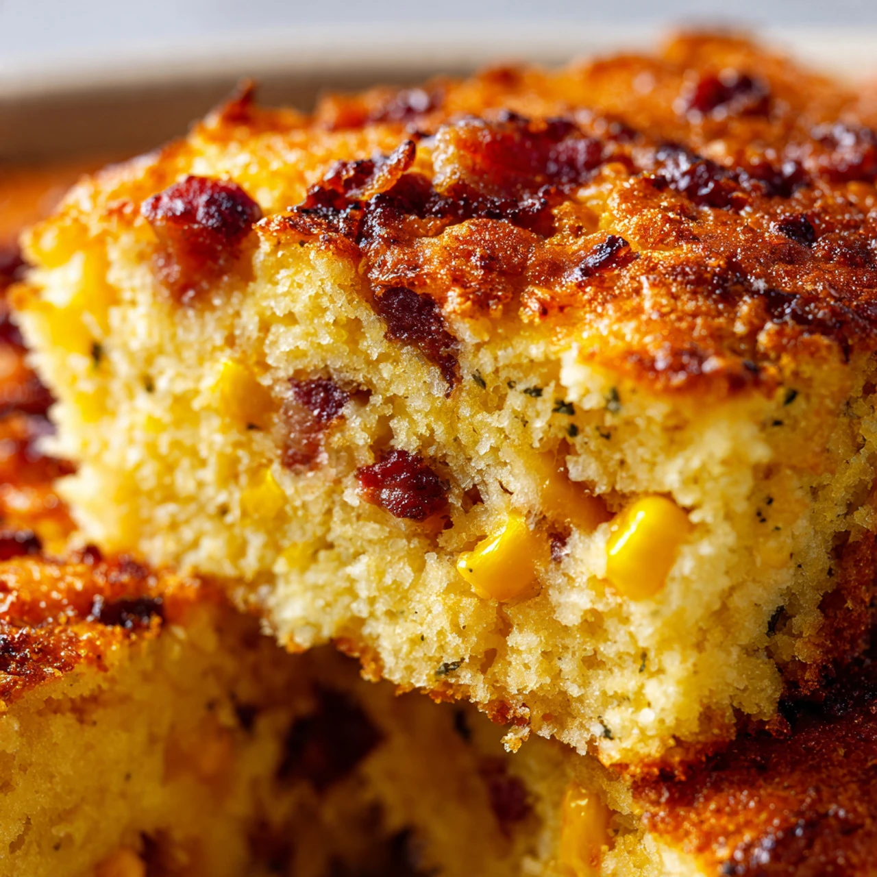 Loaded Cornbread Casserole Recipe Loaded Cornbread Casserole Recipe