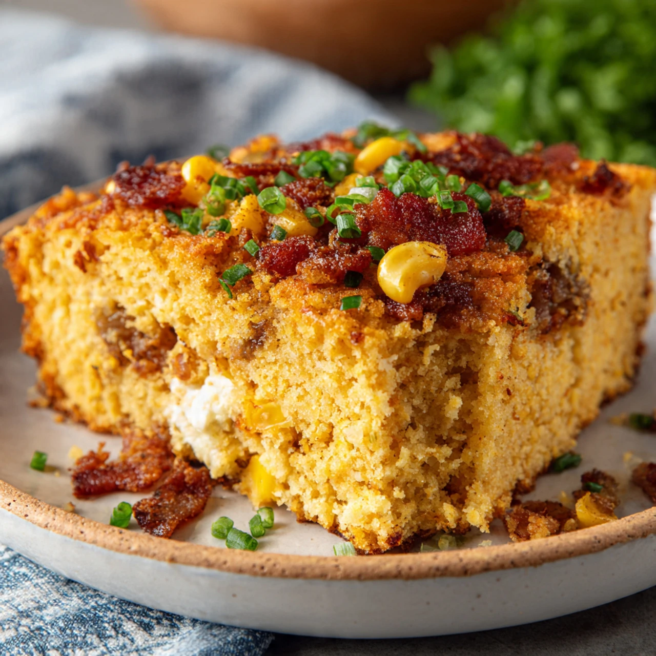Loaded Cornbread Casserole Recipe Loaded Cornbread Casserole Recipe