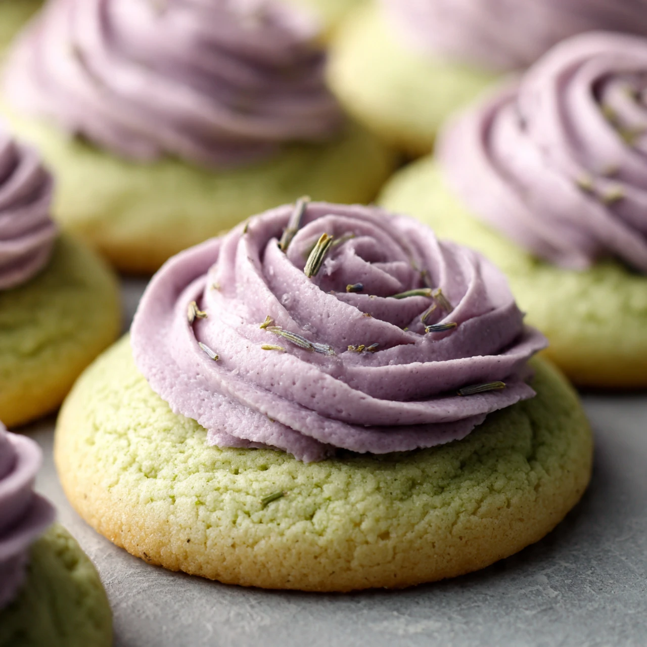 Matcha Sugar Cookies With Lavender Frosting – Elegant & Unique Matcha Sugar Cookies Lavender Frosting Elegant Unique