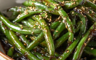 Miso Green Beans