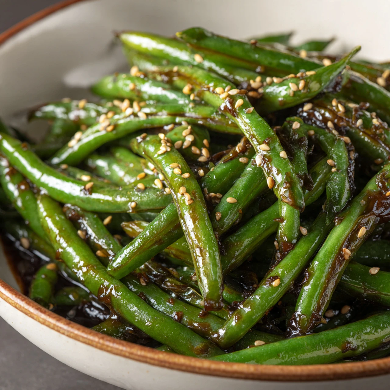 Miso Green Beans