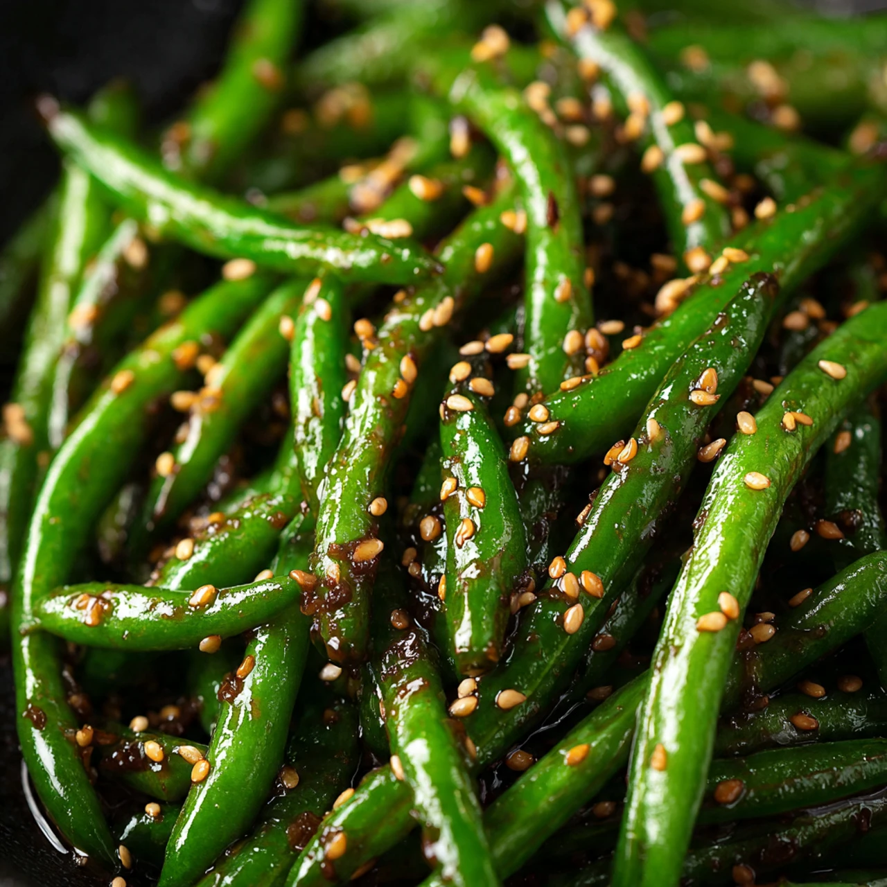 Miso Green Beans Miso Green Beans